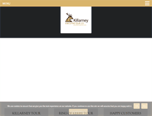 Tablet Screenshot of killarneytour.com